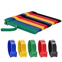 Storite 500 Piece Cable Organizer Hook &amp; Loop Tape-Wire/Cord Holder Management Strap-Reusable Hook &amp; Loop Ties for PC, TV, Desk, WFH Accessories (6 inch,Multi Colour)