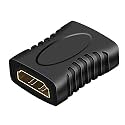 Storite 1-Pack HDMI Extender Female to Female Coupler Adapter, Black