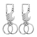 Storite Heavy Duty Metal Carabiner Keychain with