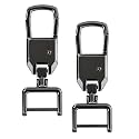 Storite Heavy Duty Metal Carabiner Keychain with