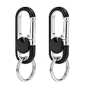Storite Heavy Duty Metal Carabiner Keychain with