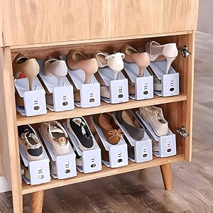 storite 5 tier foldable shoe rack for home shoe stand amp footwear organizer