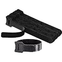 Storite 20 Piece Cable Organizer Hook &amp; Loop Tape-Wire/Cord Holder Management Strap-Reusable Hook &amp; Loop Ties for PC, TV, Desk, WFH Accessories (6 inch,Black)