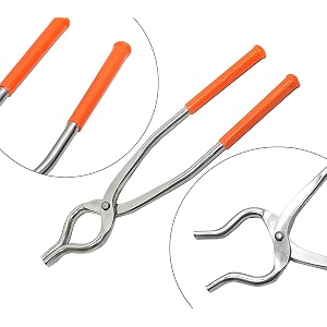 storite stainless steel easy grip sansichimtakitchen pincer utensil holder 25x6x1cmsilver