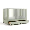 Storkcraft Casablanca 5-in-1 Convertible Crib with Drawer, Sage