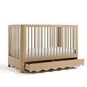 Storkcraft Casablanca 5-in-1 Convertible Crib with Drawer, Driftwood