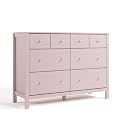 Storkcraft Horizon 6 Drawer Dresser, Blush