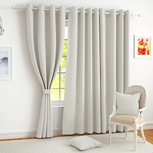 StoryHome 100 True Blackout Door Curtains 7
