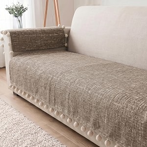 StoryHome Chenille Sofa Cover 2 Seater 76x122Cm