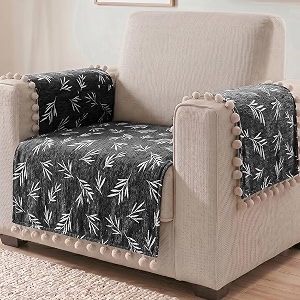 StoryHome Chenille Sofa Mat for Single Sofa