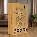 StoryHome Stackable Sneaker Box Transparent - Pack