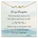 STORYJEWELLERY Daughter Birthday Gifts, Daughter Bracelet