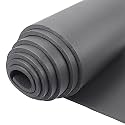 Storystore Sponge Neoprene Foam Sheet Roll, 12'' x 59'' x 3/5'' Thick Foam Padding Without Adhesive Rubber Sheet, Multi-Function Soundproof Black Insulation Board for DIY, Crafts, Cosplay, Home