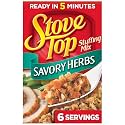 Stove Top Stuffing Mix, Savory Herbs, Box, 6 Ounce (Pack of 12)