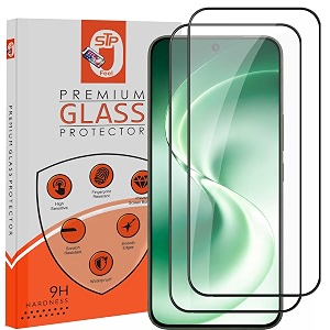 stp feel premium hd tempered glass screen protector guard compatible for vivo s2 fe 5g 683 inch pack of 2  edge to edge coverage with easy to installation kit for smartphone
