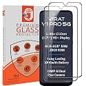 STP FEEL® Premium HD+ Tempered Glass Screen Protector Guard Compatible For Lava Virat V1 Pro 5G (6.75 Inch, Pack of 2) | Edge to Edge Coverage With Easy to installation kit for Smartphone