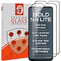STP FEEL® Premium HD+ Tempered Glass Screen Protector Guard Compatible For Lava Bold N4 lite 5G (6.56 Inch, Pack of 2) | Edge to Edge Coverage With Easy to installation kit for Smartphone
