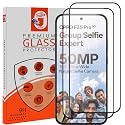 STP FEEL® Premium HD+ Tempered Glass Screen Protector Guard Compatible For Oppo F35 Pro 5G (6.78 Inch, Pack of 2) | Edge to Edge Coverage With Easy to installation kit for Smartphone