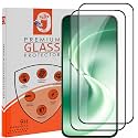 STP FEEL® Premium HD+ Tempered Glass Screen Protector Guard Compatible For Vivo S2 FE 5G (6.83 Inch, Pack of 2) | Edge to Edge Coverage With Easy to installation kit for Smartphone