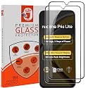 STP FEEL® Premium HD+ Tempered Glass Screen Protector Guard Compatible For Realme P4s Lite (6.75 Inch, Pack of 2) | Edge to Edge Coverage With Easy to installation kit for Smartphone