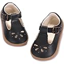 STQ KIDS Girls Wide Toe Box Mary Jane Dress Shoes