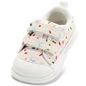 STQ KIDS Toddler Boys &amp; Girls Barefoot Shoes Wide Toe Box Canvas Sneakers
