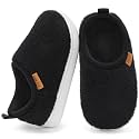 STQ KIDS Toddler Slippers Boys Girls Slip on Winter House Shoes