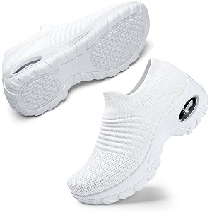 STQ Walking Shoes for Women Slip on