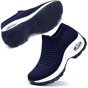 STQ Walking Shoes for Women Slip on