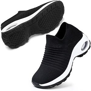 STQ Walking Shoes for Women Slip on