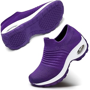 STQ Walking Shoes for Women Slip on