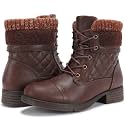 STQ Womens Combat Boots Lace Up Ankle