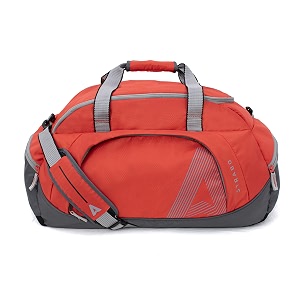 strabo columbia travel duffel bag - 60 litre teal color water resistant luggage bag unisex