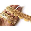 Strala Laces for Dresses, Sarees, Lehenga, Suits, Bags, Decorations, Borders, Crafts and Home Décor,Blouse (9 mtr) Design-252 (Cream)