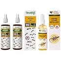Herbal Strategi Ant Repellent - Pack Of 2, Yellow, 200 Ml & STRATEGI Herbal Lizard Repellent Spray | 100ml