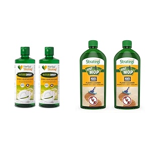 natural dishwash liquid gel amp herbal just mop herbal floor cleaner liquid 500mlpack of 2 natural disinfectant amp insect repellent skin safebaby safe amp pet-friendly  100 herbal actives