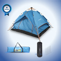Strauss 4 Person Automatic Waterproof Camping Tent with Rainfly |Ideal for Picnic,Hiking Tent - For All Age Group