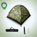 Strauss 4 Person Waterproof Portable Camping Tent with Top Cover|Ideal for Picnic,Hiking Tent - For All Age Group (Green)