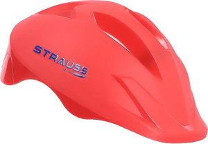 strauss adjustable cycling helmet orion  lightweight skating skateboarding cycling helmet matte red