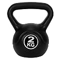 Strauss Kettlebell, Black, (2 Kg)