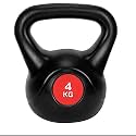 Strauss Kettlebell, Black, (4 Kg)