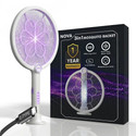 StrawWeave Mosquito Killer Racket 3-in-1 Foldable UV