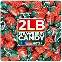 Strawberry Hard Candy Individually Wrapped by Cambie - 2 lbs of Hard Candy