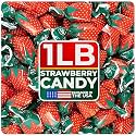 Strawberry Hard Candy Individually Wrapped by Cambie - 1 lbs of Hard Candy