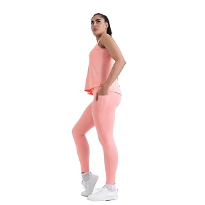 STRCH Nylon High Waist No-Roll Leggings for