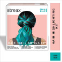 Streax Highlight Kit, Hair Colour for Women - 180g, DIY Application, Aqua Blue