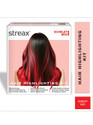 Streax Highlight Kit , Hair Colour for Women - 180g, DIY Application , Scarlet Red