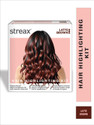 Streax Highlight Kit, Hair Colour for Women - 180g, DIY Application, Latte Brown