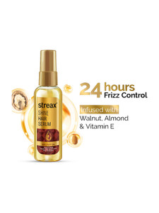 streax hair serum 75 ml for women  men vitalized with walnut oil 75 ml