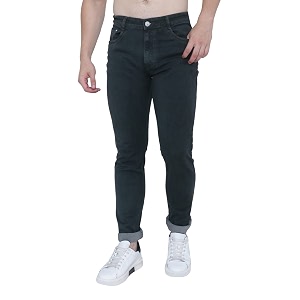 Strechable Denim Regular Fit Mid Waist Light